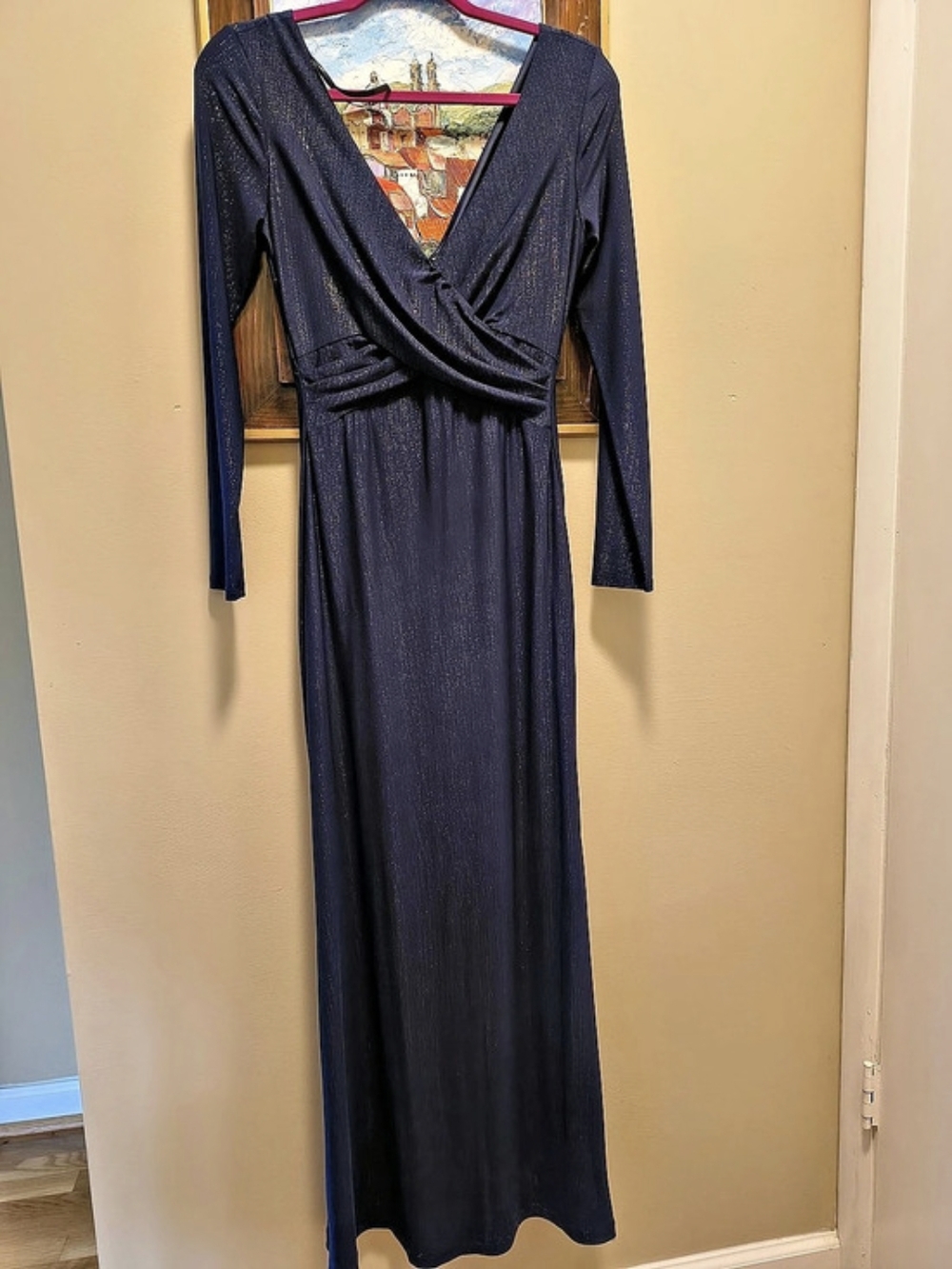 LAUND BY SHELLI SEGAL Women's Maxi Dress Size 4 Like New
